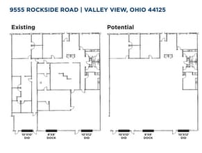 9775 Rockside Rd, Valley View, OH à louer Plan d’étage- Image 1 de 1