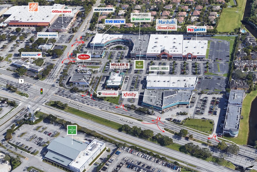 13601-13869 S Dixie Hwy, Miami, FL à louer - Photo principale - Image 1 de 4