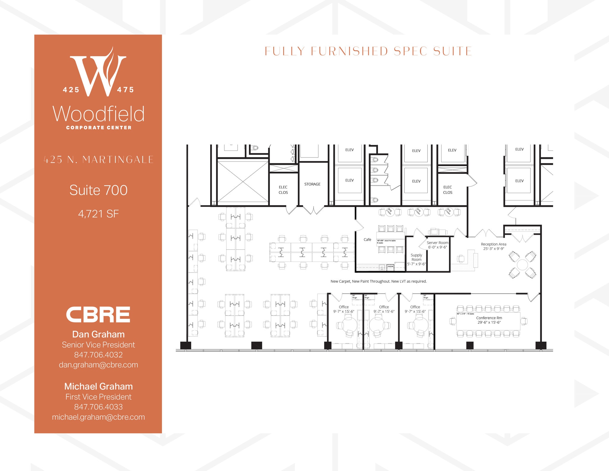 425 N Martingale Rd, Schaumburg, IL for lease Floor Plan- Image 1 of 1