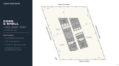 7 World Trade Center, New York, NY à louer Plan d’étage- Image 1 de 3