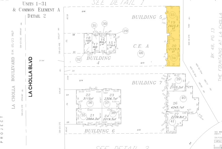 5920 N La Cholla Blvd, Tucson, AZ for sale - Plat Map - Image 2 of 7