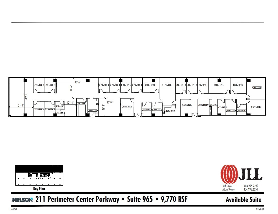 211 Perimeter Center Pky NE, Atlanta, GA for lease Floor Plan- Image 1 of 1