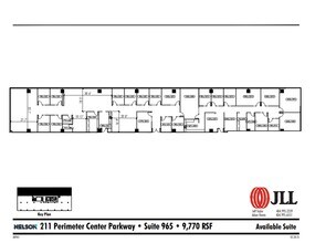 211 Perimeter Center Pky NE, Atlanta, GA for lease Floor Plan- Image 1 of 1