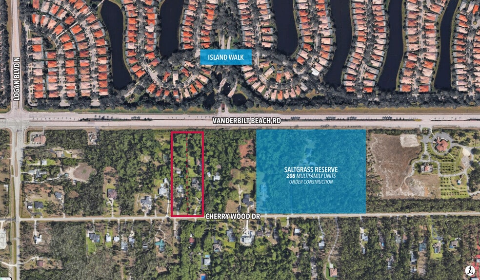 5253 Cherry Wood Dr, Naples, FL à vendre - Aérien - Image 2 de 3