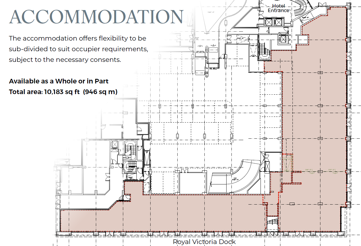 7 Western Gtwy, London for lease Floor Plan- Image 1 of 4