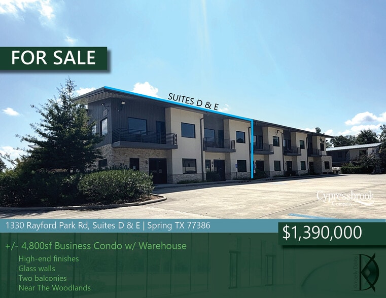 1330 Rayford Park Rd, Spring, TX for sale - Building Photo - Image 2 of 25