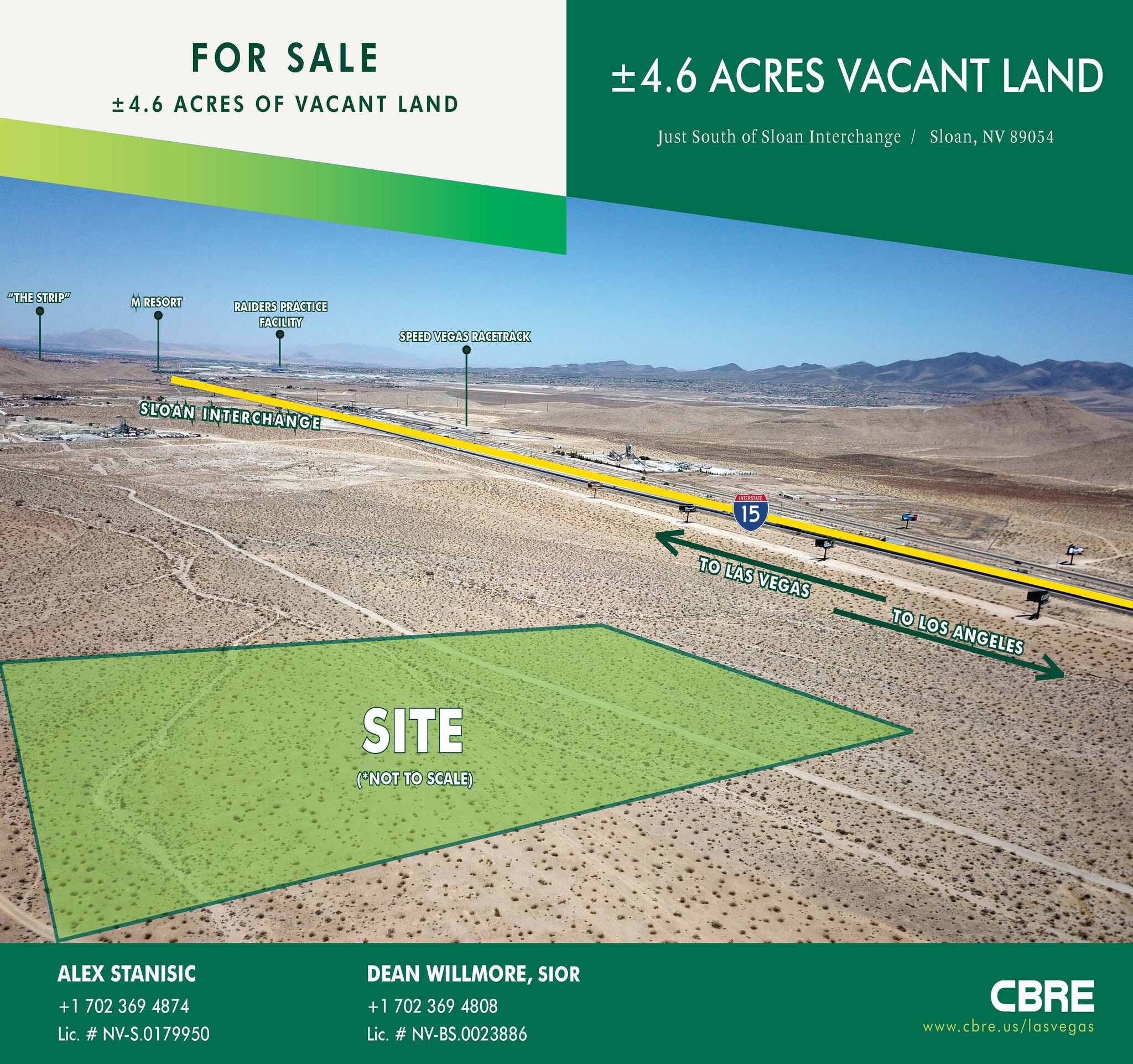 Sloan, Las Vegas, NV for sale Aerial- Image 1 of 1