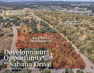 Plus de détails pour 3416 Hacienda Rd, Cameron Park, CA - Terrain à vendre