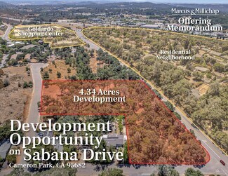 Plus de détails pour 3416 Hacienda Rd, Cameron Park, CA - Terrain à vendre