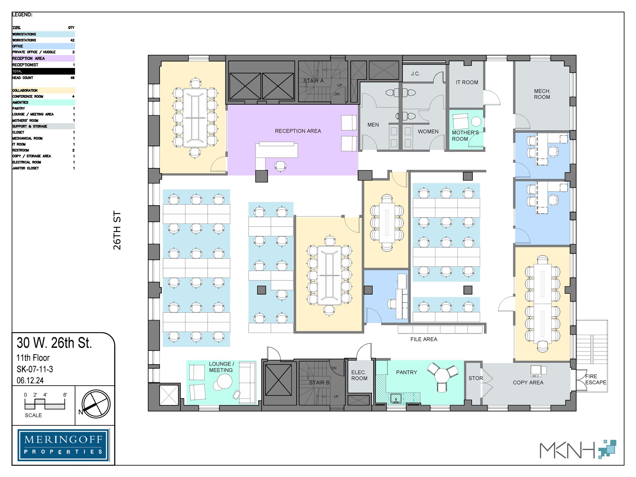 30 W 26th St, New York, NY for lease Floor Plan- Image 1 of 4