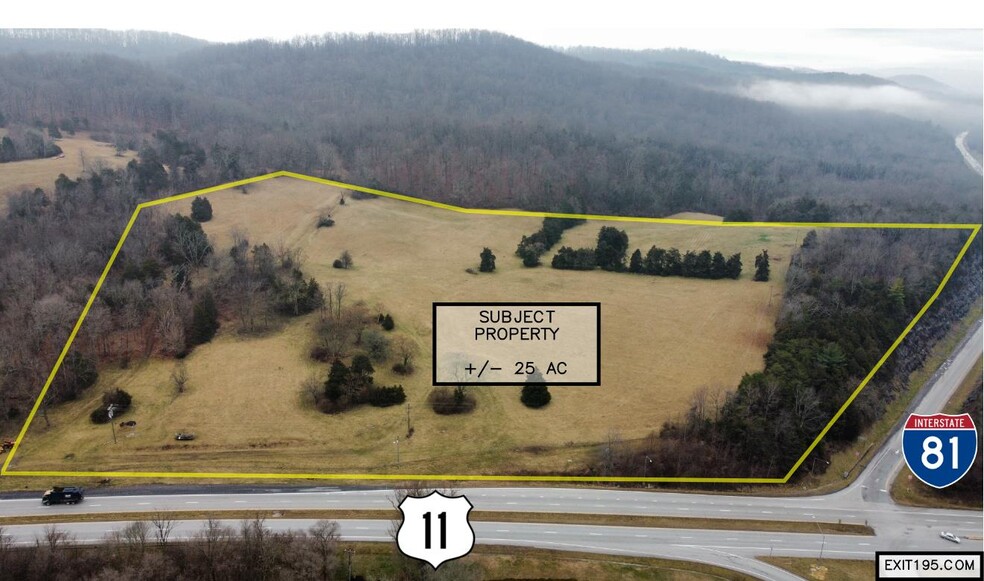 Interstate 81 Exit 195, Lexington, VA for sale - Aerial - Image 3 of 3