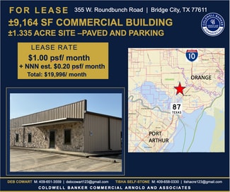 More details for 355 W Round Bunch Rd, Bridge City, TX - Office for Lease