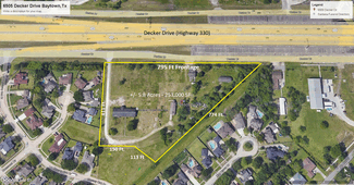 Plus de détails pour 6505 Decker Dr, Baytown, TX - Terrain à vendre