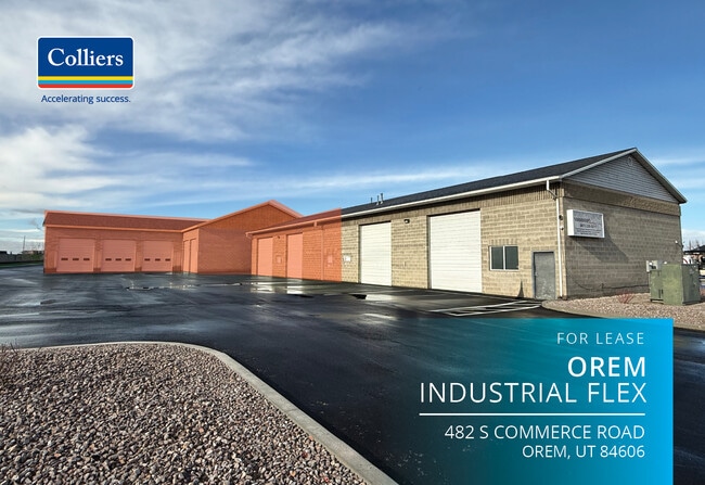 Plus de détails pour 482 S Commerce Rd, Orem, UT - Industriel à louer