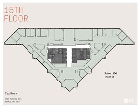 6903 Rockledge Dr, Bethesda, MD à louer Plan d’étage- Image 1 de 1