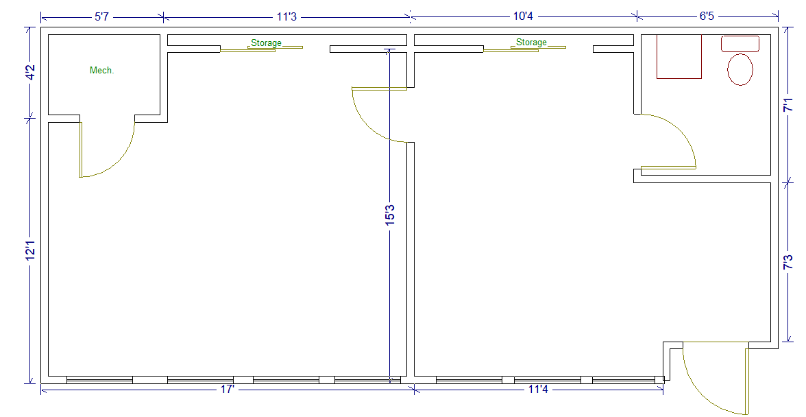 5100 Lakeshore Dr, Sylvan Lake, AB for lease Floor Plan- Image 1 of 1