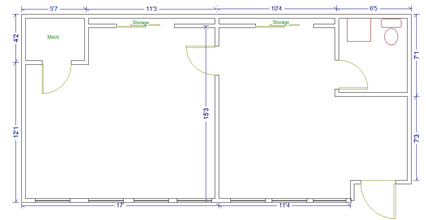 5100 Lakeshore Dr, Sylvan Lake, AB for lease Floor Plan- Image 1 of 1