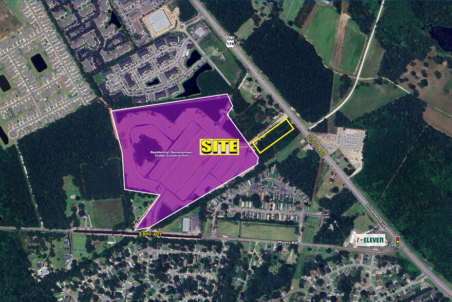 US-176 E & Planet Rd, Summerville, SC à vendre - Aérien - Image 3 de 3