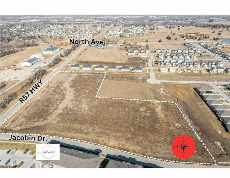 County Highway R57 (80th Avenue), Norwalk, IA for sale - Aerial - Image 2 of 4