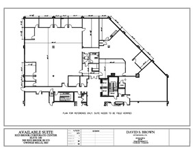 600 Red Brook Blvd, Owings Mills, MD for lease Floor Plan- Image 1 of 1