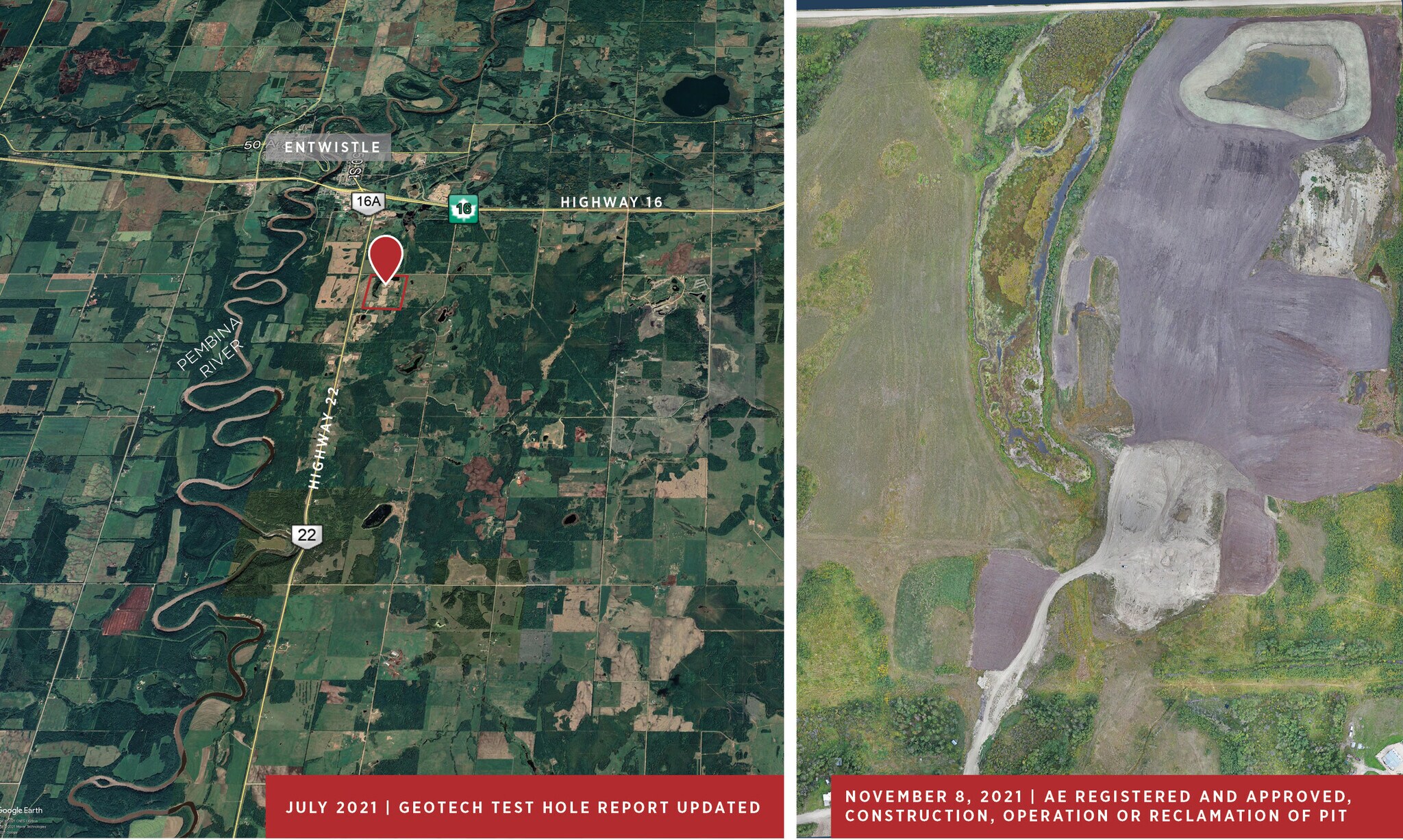 53113 Hwy 22, Parkland County, AB for sale Aerial- Image 1 of 1