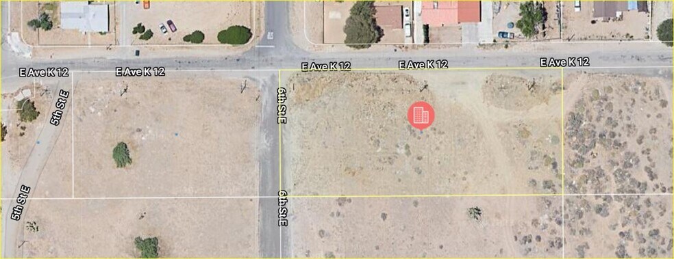 6th St East Industrial Land, Lancaster, CA à vendre - Photo du bâtiment - Image 2 de 7