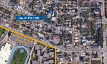 411 S Verde St, Flagstaff, AZ - AERIAL  map view