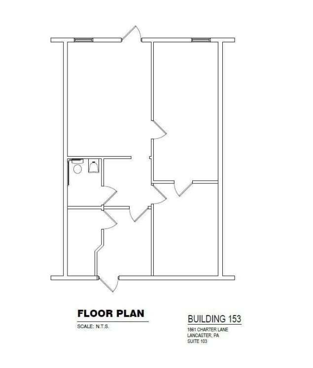 1861 Charter Ln, Lancaster, PA à louer Plan d’étage- Image 1 de 1