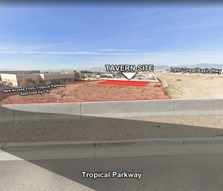 Plus de détails pour SWC I-15 and Tropical Pkwy, Las Vegas, NV - Terrain à louer