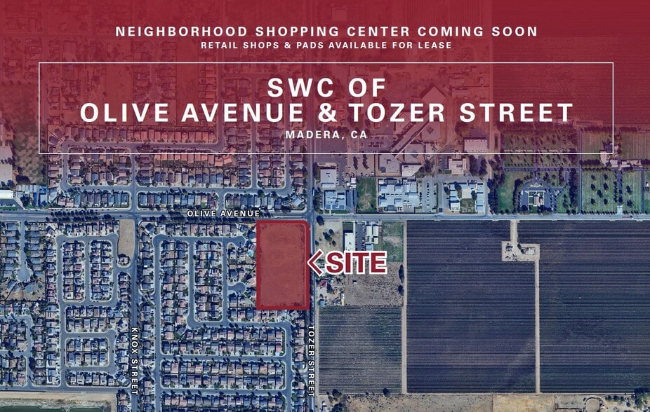 SWC Olive Avenue, Madera, CA for lease - Primary Photo - Image 1 of 4