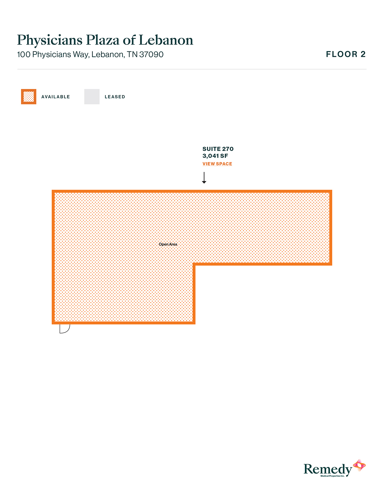 100 Physicians Way, Lebanon, TN for lease Floor Plan- Image 1 of 1