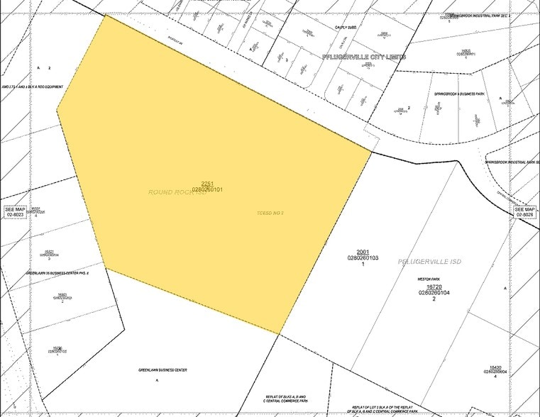 2251 Picadilly Dr, Austin, TX for lease - Plat Map - Image 2 of 10