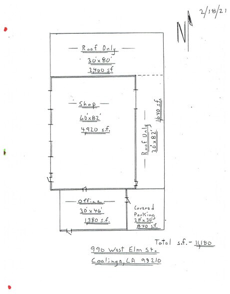 990 W Elm Ave, Coalinga, CA à vendre - Photo du bâtiment - Image 2 de 6