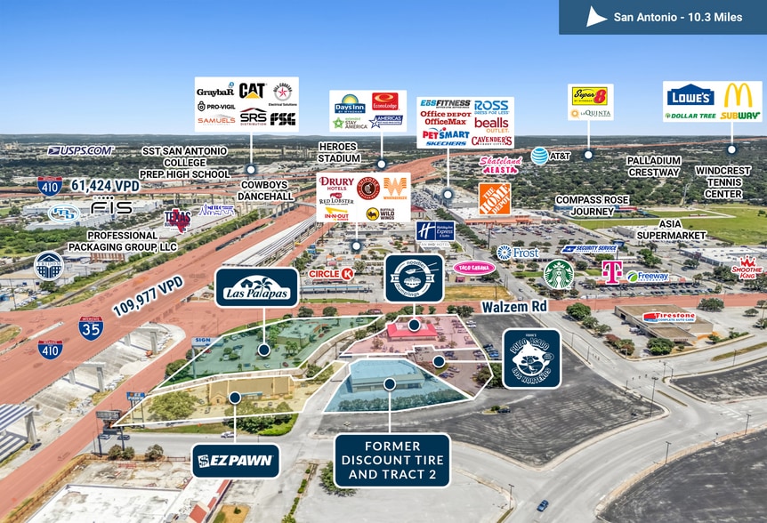 Walzem Corner - San Antonio, TX portfolio of 5 properties for sale on LoopNet.ca - Building Photo - Image 3 of 9