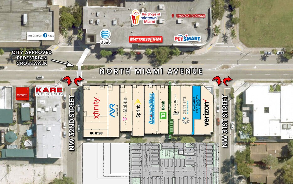 3100-3116 N Miami Ave, Miami, FL à louer - Plan de site - Image 2 de 3