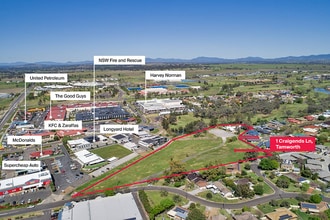 1 Craigends Lane, Tamworth, NSW - AÉRIEN  Vue de la carte - Image1