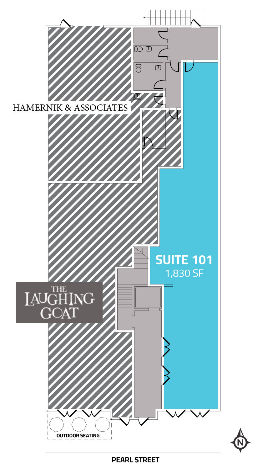 1709-1711 Pearl St, Boulder, CO à louer Plan d  tage- Image 1 de 5