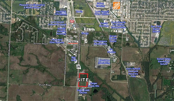 NEC of Stuart Road and 291 Highway, Lee's Summit, MO for sale Building Photo- Image 1 of 6