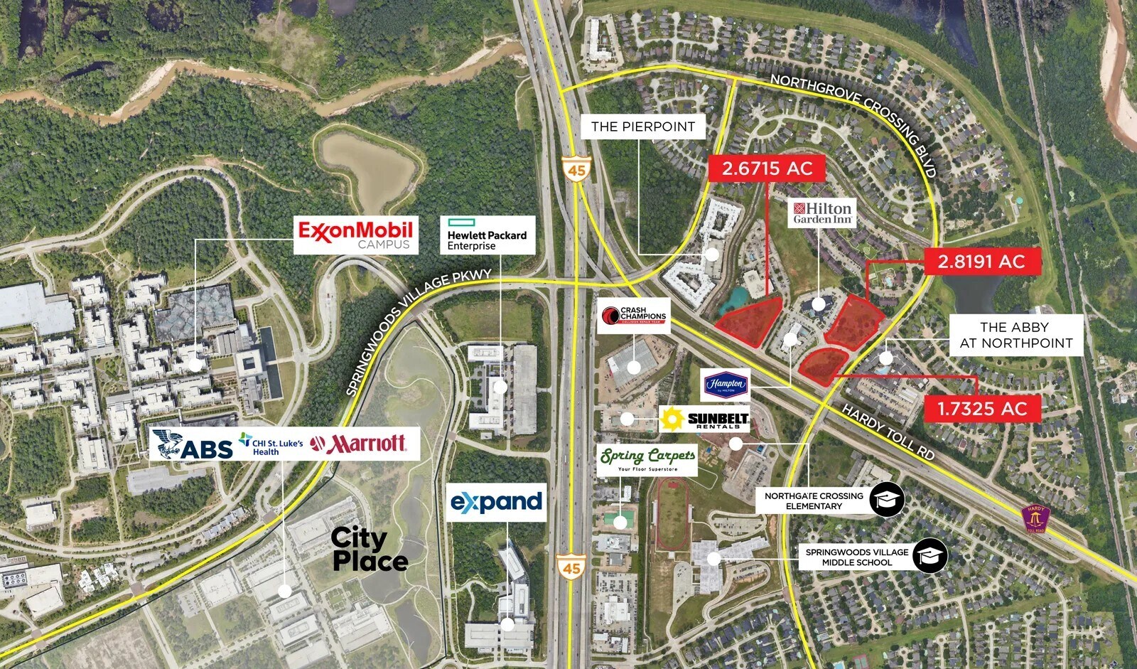 NWC Hardy Toll Rd & Northgate, Spring, TX à vendre Photo principale- Image 1 de 2