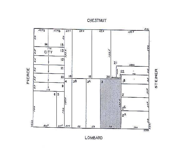 2230 Lombard St, San Francisco, CA à vendre - Plan cadastral - Image 2 de 3