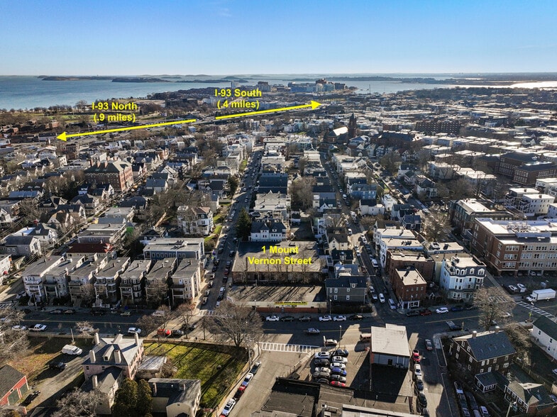 1 Mount Vernon St, Dorchester, MA for lease - Aerial - Image 2 of 12