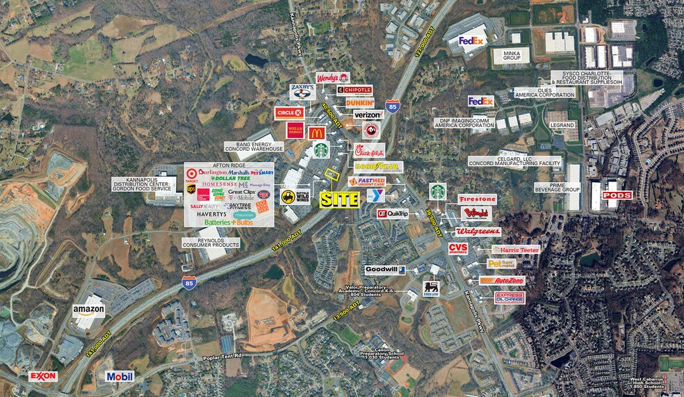 6109 Bayfield Pky, Concord, NC à louer - Aérien - Image 2 de 7