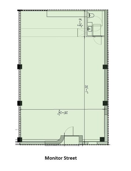 66 Monitor St, Jersey City, NJ à vendre - Plan d’étage - Image 1 de 1