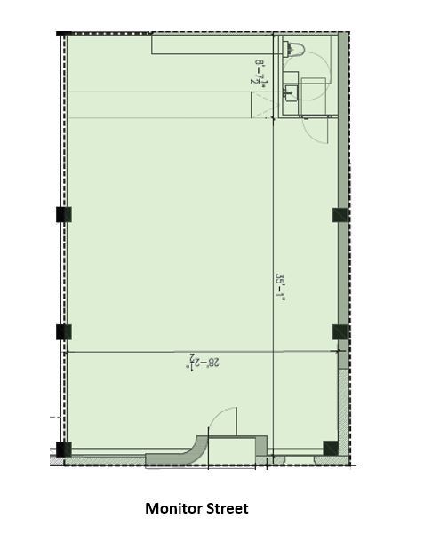 66 Monitor St, Jersey City, NJ à vendre Plan d’étage- Image 1 de 1