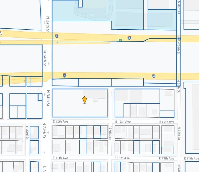 2305-2306 N 35th St, Tampa, FL à louer - Plan cadastral - Image 2 de 5