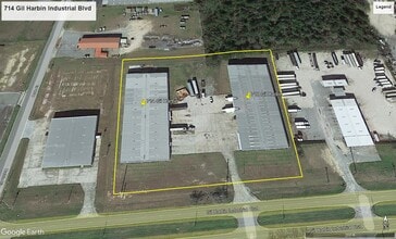 714 Gil Harbin Industrial Blvd, Valdosta, GA - Aerial map view - Image1