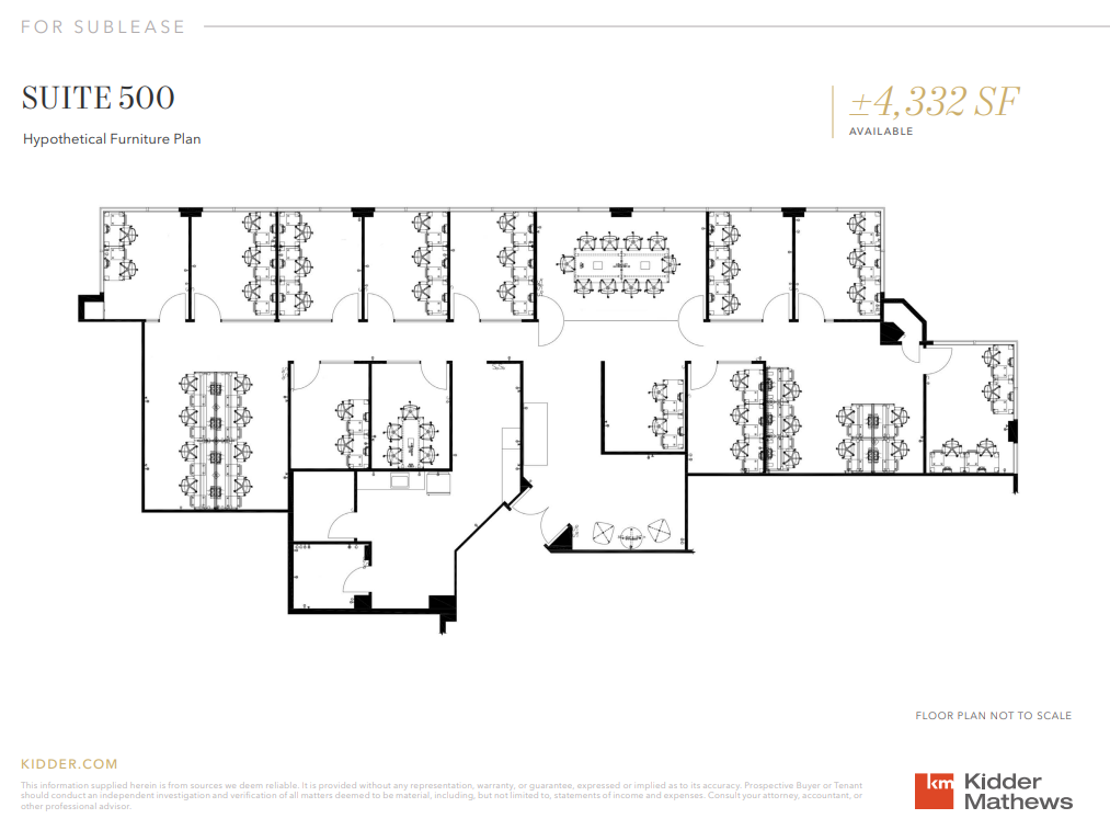 1646 N California Blvd, Walnut Creek, CA à louer Plan d’étage- Image 1 de 2