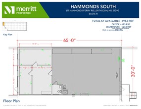 611 Hammonds Ferry Rd, Linthicum, MD à louer Plan d’étage- Image 1 de 1