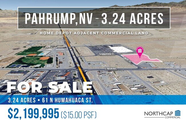 Plus de détails pour 61 Humahuaca st, Pahrump, NV - Terrain à vendre