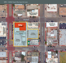 1701-1717 Texas Ave, Lubbock, TX - Aérien  Vue de la carte - Image1